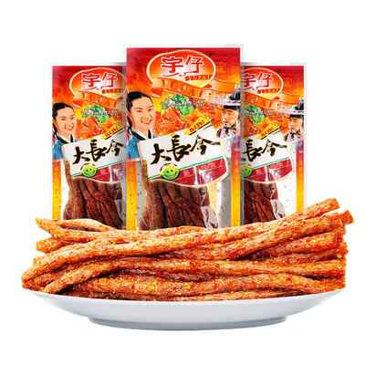 宇仔大长今辣条面 面筋老式辣棒小吃零食麻辣儿时童年90怀旧食品