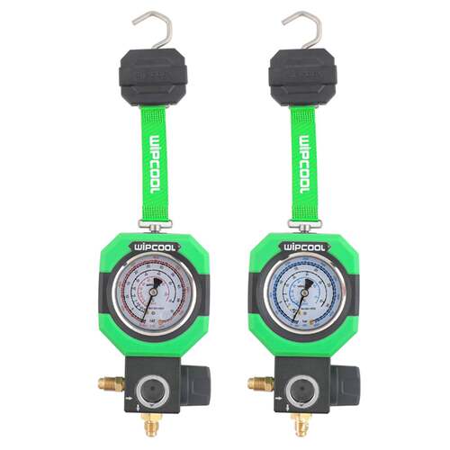 维朋充油R22R410A冷媒加氟压力表组双阀阀充氟工具空调用汽修工具