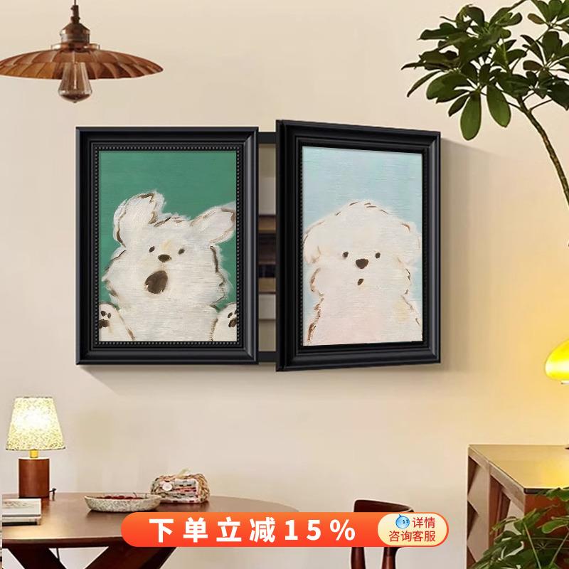 卡通动物电表箱盒遮挡装饰画2025新款创意强弱配电箱电闸挂画盖板