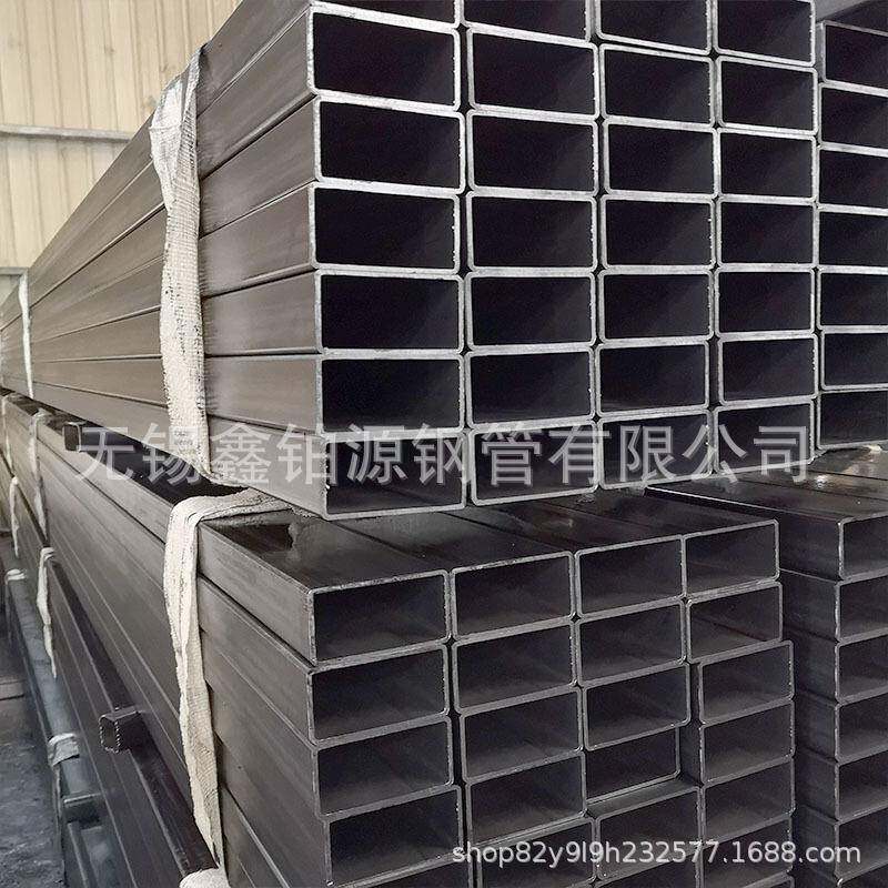 现货q235b黑方管大口径方矩管100*150大口径薄厚壁矩形方管厂家