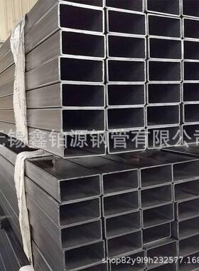 现货q235b黑方管大口径方矩管100*150大口径薄厚壁矩形方管厂家