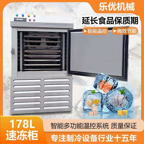813优冰 棍雪急速冷糕冻柜水果选草莓芒果原浆小型商用低温速冻柜