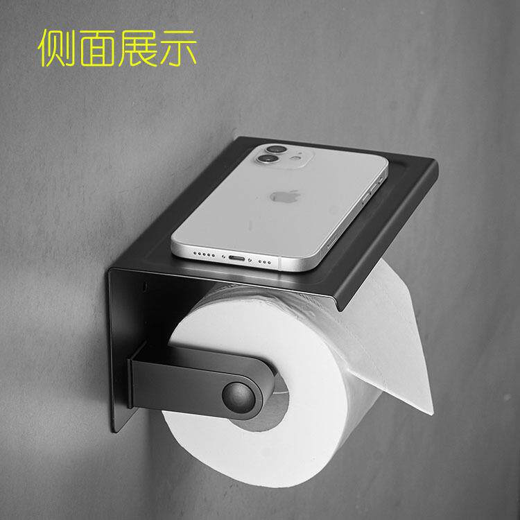 304锈595钢机卷纸架酒店室纸巾钩卫生间拉手丝金置物纸巾浴不架壁