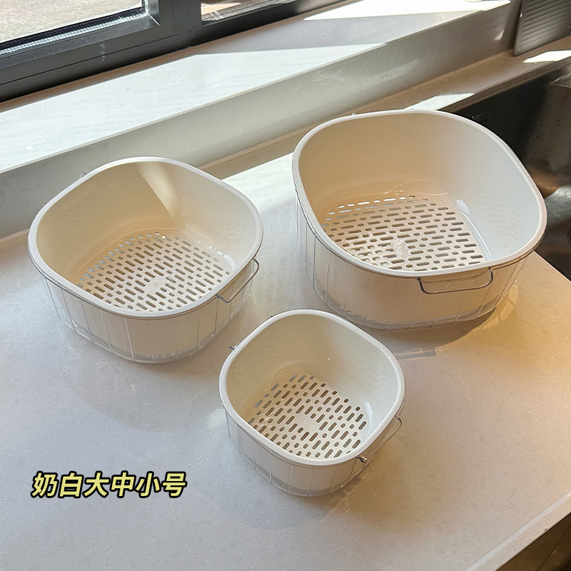 洗菜沥水厨房用品客厅茶几果篮