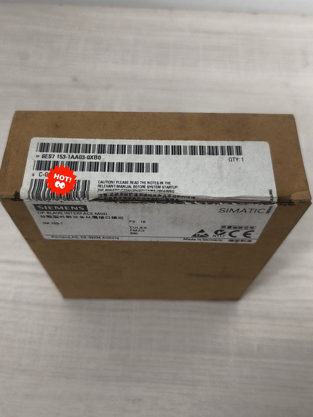 西门子SIMATIC ET 200M模块，型号6ES7 15