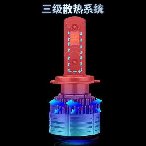 汽LED大EXJ灯XHP灯珠H43H11HH709车05大功率远近光前照灯LED车灯