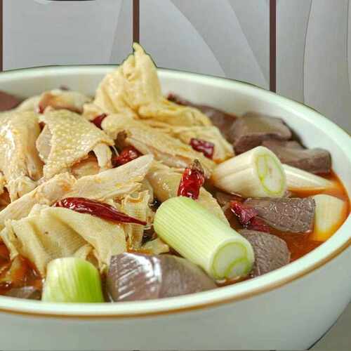 涡阳椒麻鸡整只带汤 安徽亳州手撕鸡熟食 真空新鲜现做特产