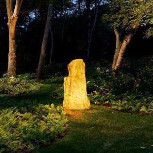 树脂假石头户外灯景区草坪灯防水草地庭院灯景观灯公园灯耐用室外