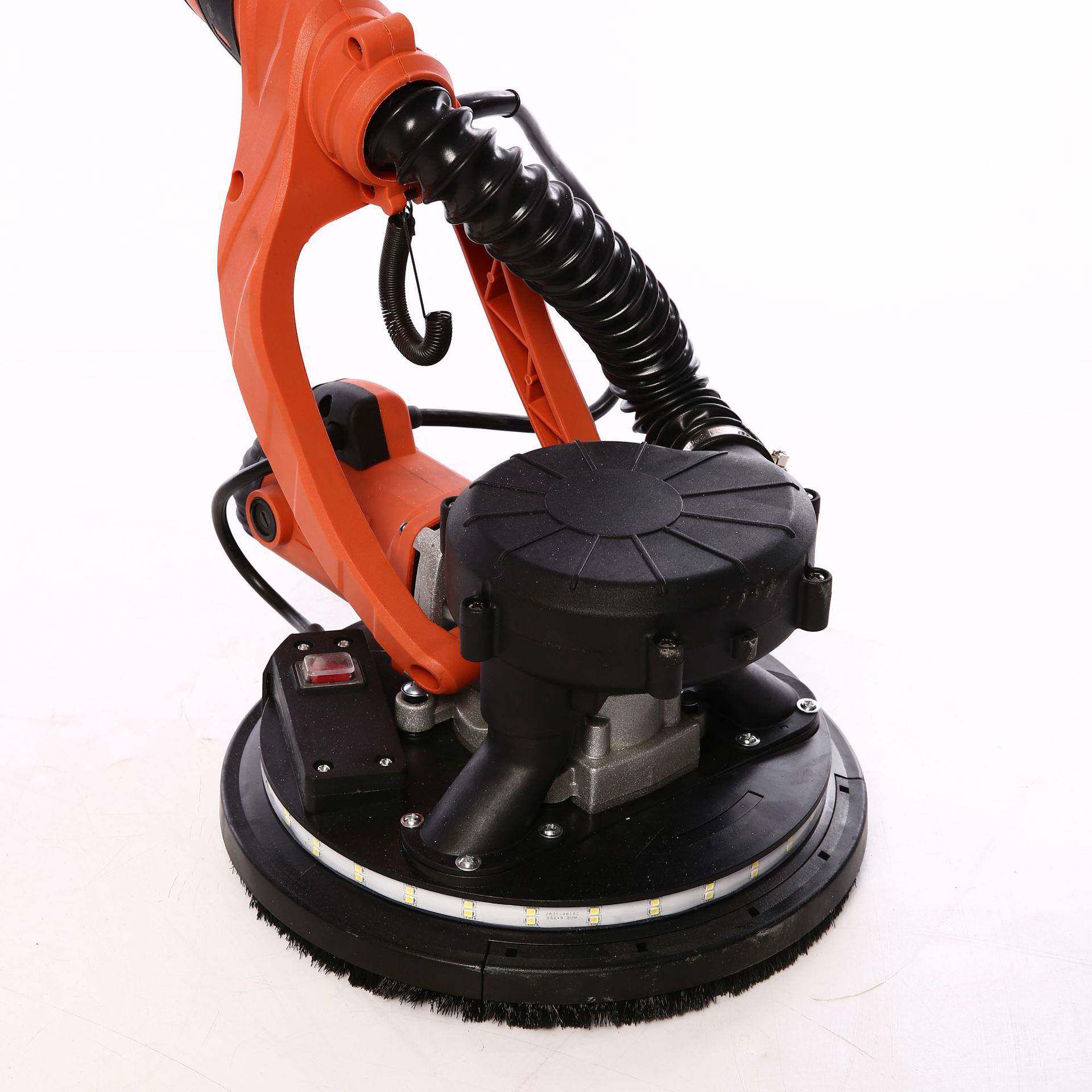 墙壁机墙面打QXA磨磨抛光砂墙纸机面无尘腻子打机可折叠带双灯带