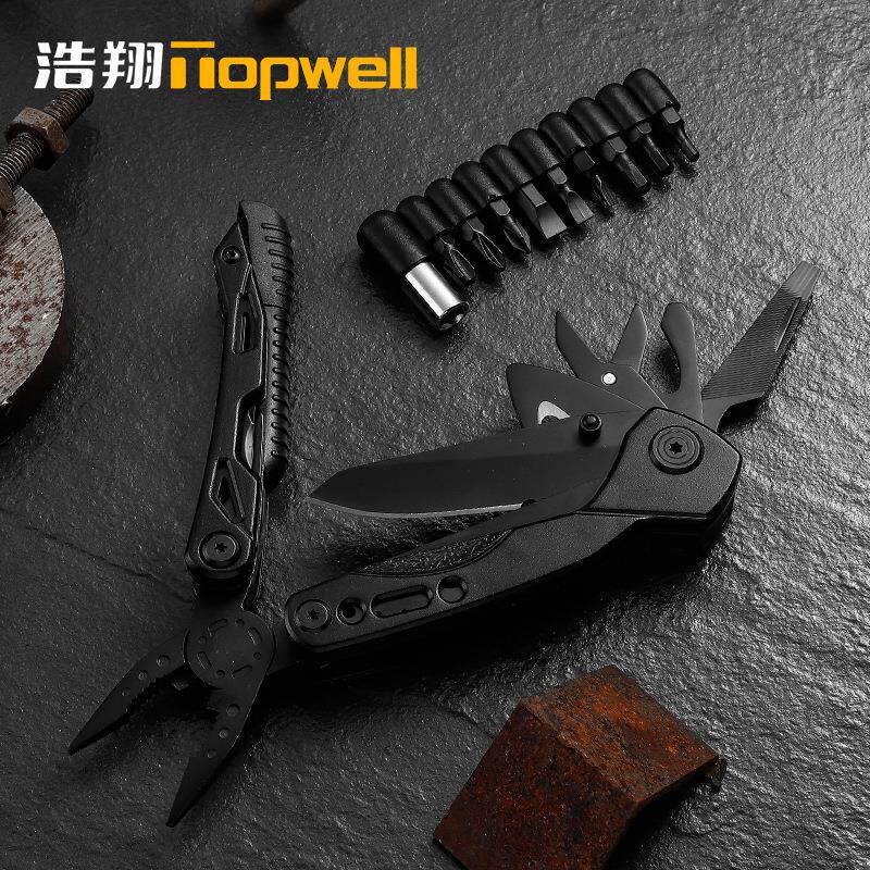 现货钳子多用工具钳便捷多功能工具钳户外求生折叠钳野营组合工具