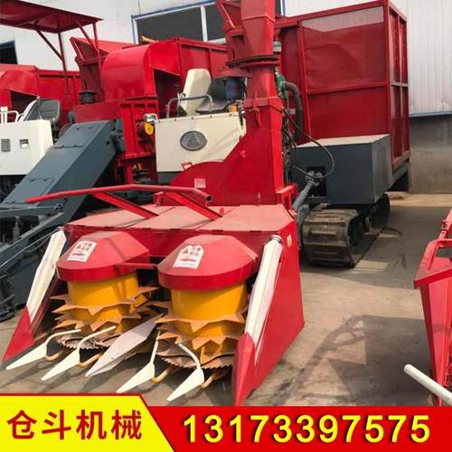 履带式玉米秸秆青储黄储机厂家直销2019新型玉米秸秆青储机