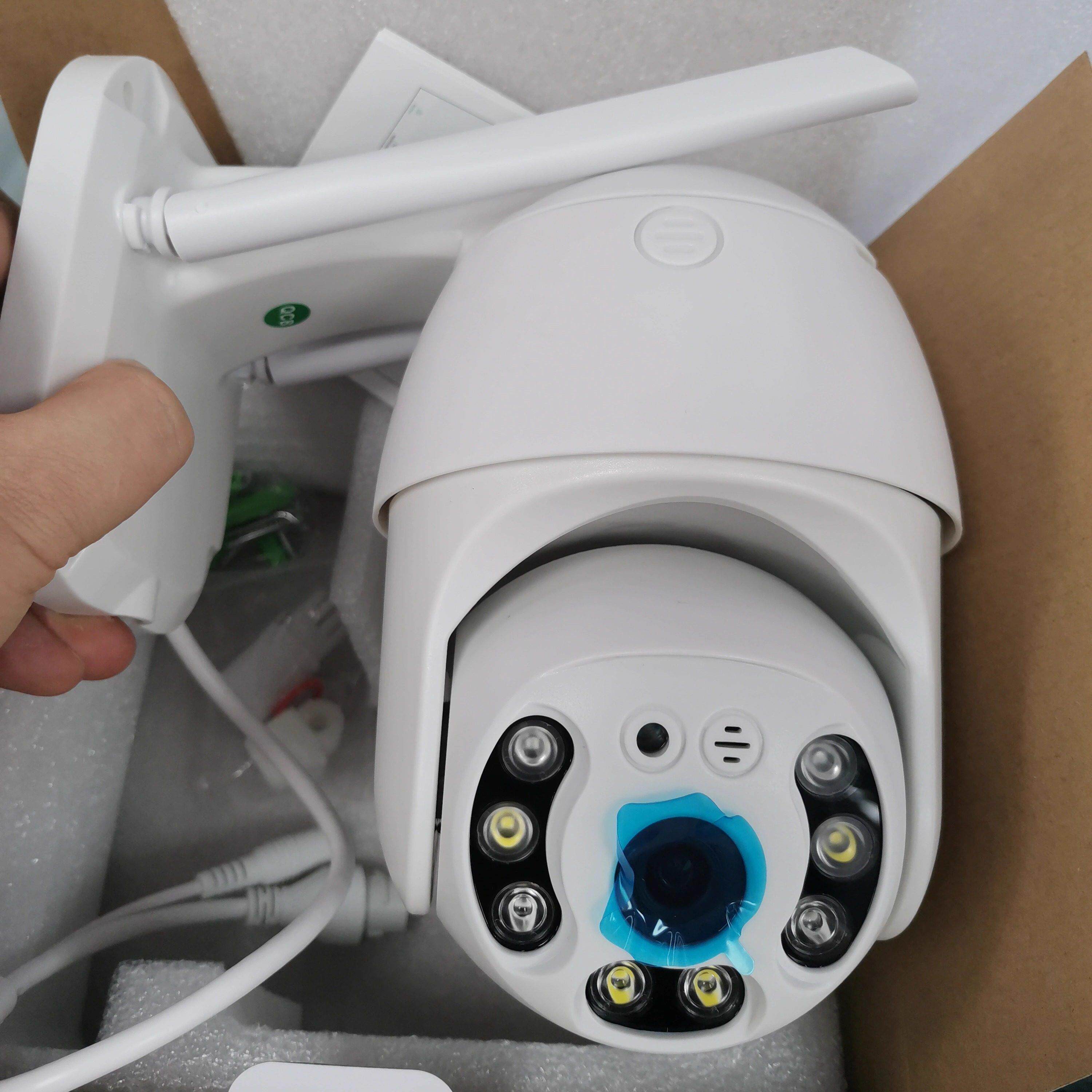 4K icsee超级看看网络户外球机wifi camera监控摄像头onvif