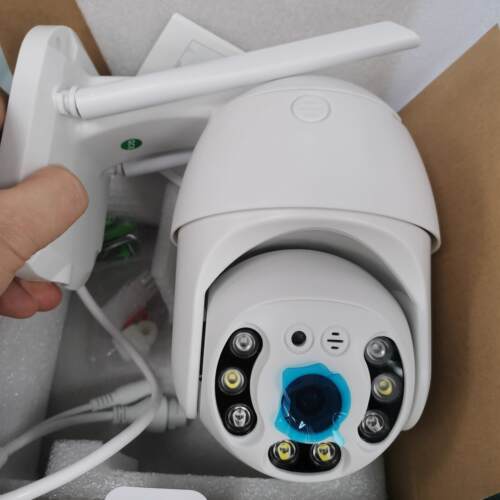 4K icsee超级看看网络户外球机wifi camera监控摄像头onvif