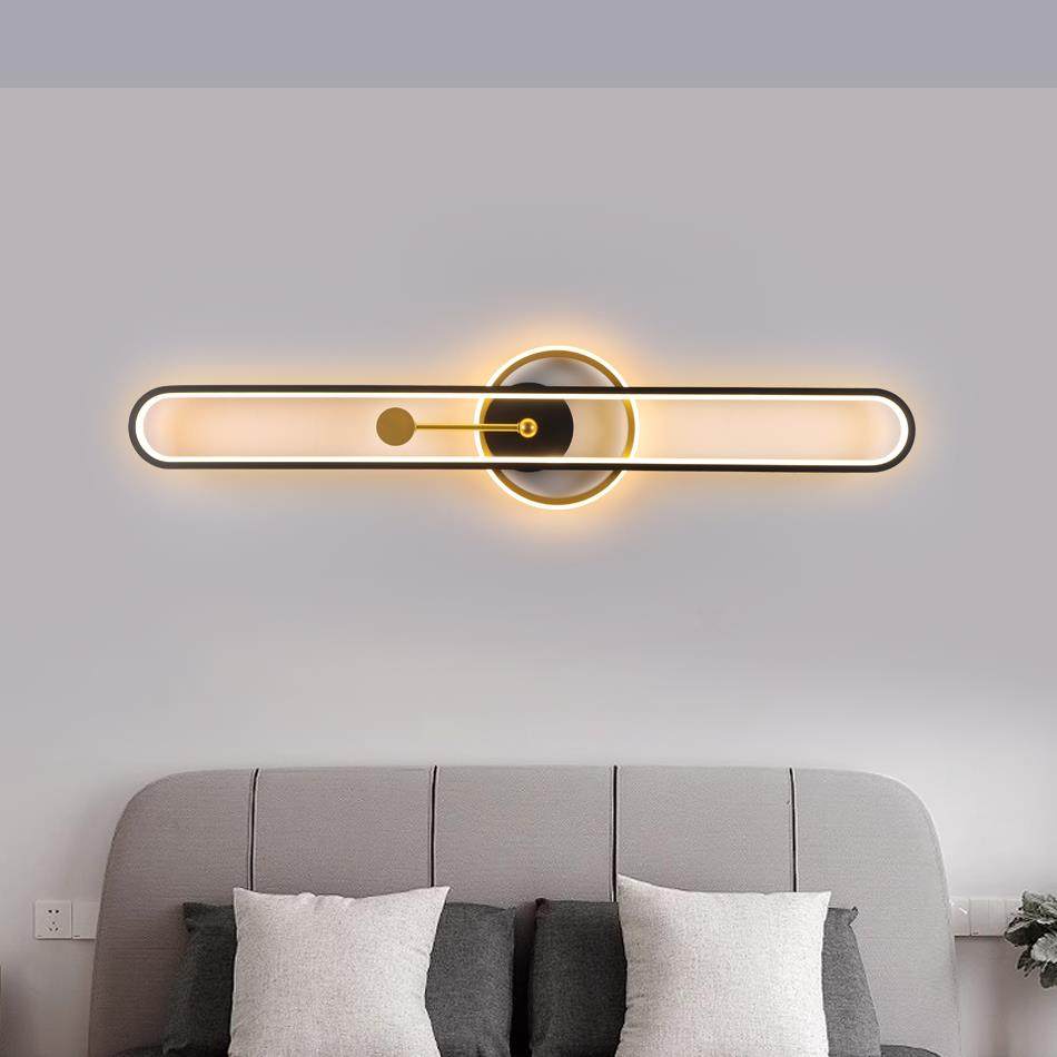 新款现代简约极简长条走廊卧室床头客厅楼梯走廊沙发背景墙壁灯,家装灯饰光源,壁灯,淘宝优惠券,粉丝福利购,淘宝优惠卷