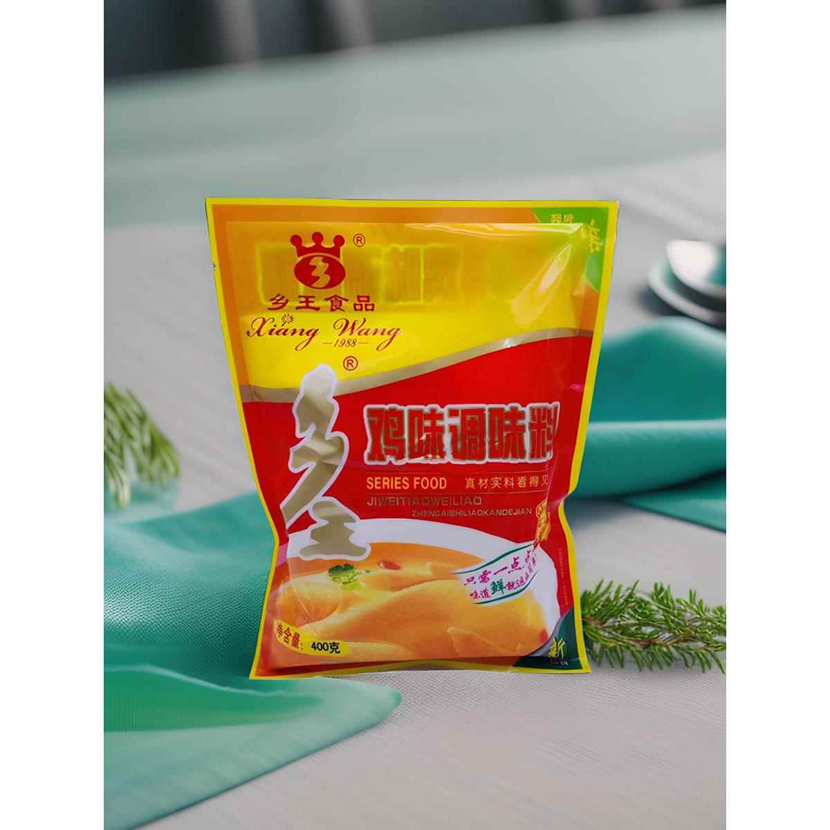 乡王鸡味调味料鸡精400g*22袋四川特产餐饮商用火锅烧烤凉菜味精