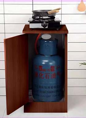 厨房煤气小柜餐边柜储藏柜灶台架简易灶台柜电磁炉单柜家用小橱柜