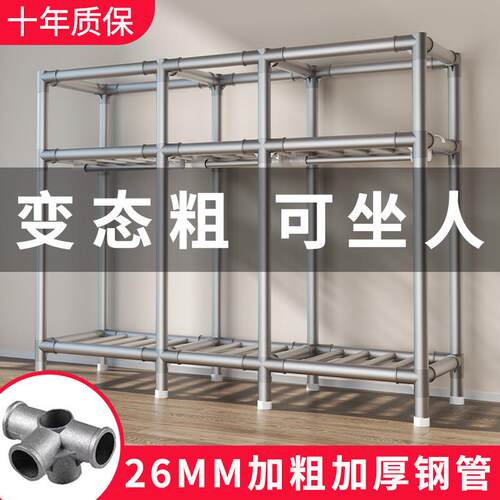 家用简易布衣柜出租房收纳隔板宿舍神器分层架衣橱隔层隔断置物架