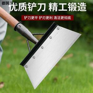 户外清雪铲子宽头铲65锰钢锯片锋钢利锋养殖清洁铲养殖农用