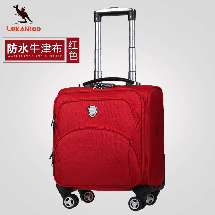 高档电脑拉杆箱春秋181寸20轻便型行李箱1津4男女6牛布防水小旅行
