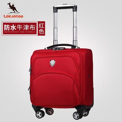 正品电脑拉杆箱津春秋18寸2便0轻小行李箱14男女16牛布防水旅行型
