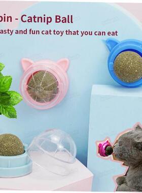 Catnip Wall Ball Cat Toys Pet Toys for Cats Clean Mouth Prom