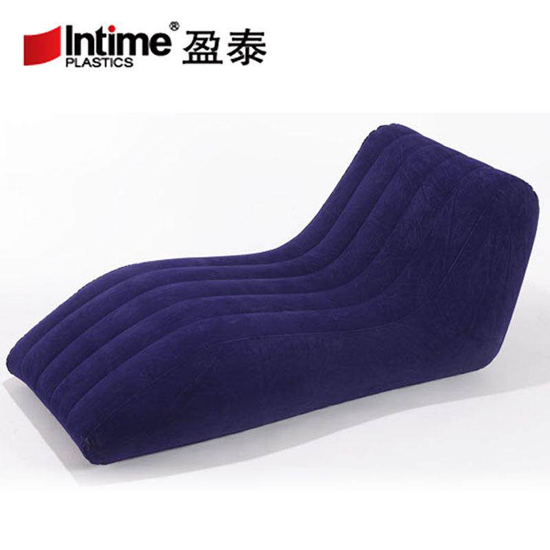 IntimeYT-123盈泰创意植绒充气懒人沙发充气成人沙发躺椅现货