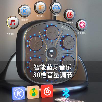 Intelligent music boxing machine for home use, adult and chi