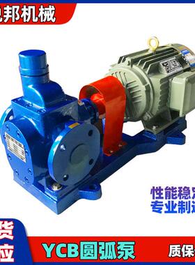 YCB圆弧齿轮泵ycb10/0.6管道输送双圆弧齿轮泵电动高粘度机油泵