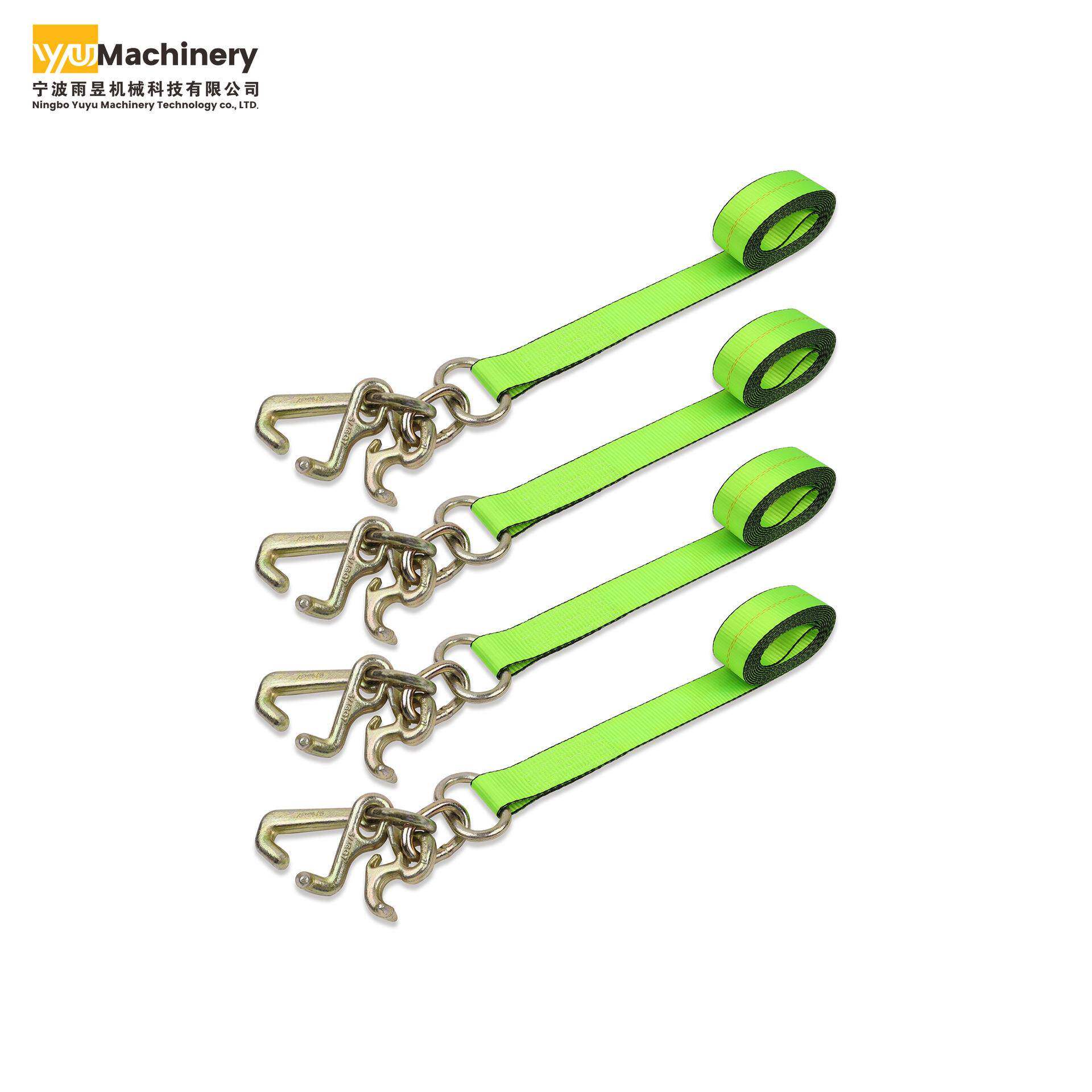 货物捆绑救援车捆绑带紧固器拖车绳TieDownStrapRTJHooks