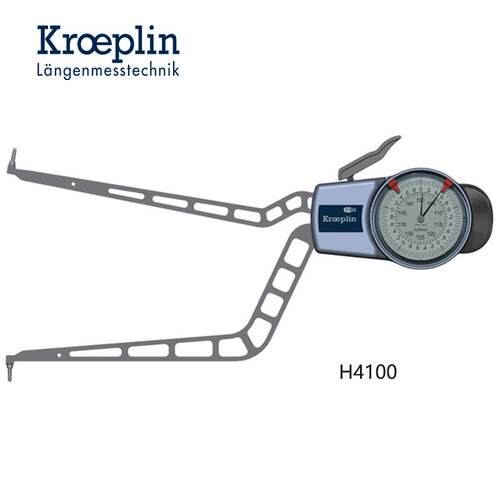 KROEPLIN内孔沟槽测量机械式内测卡规H4100