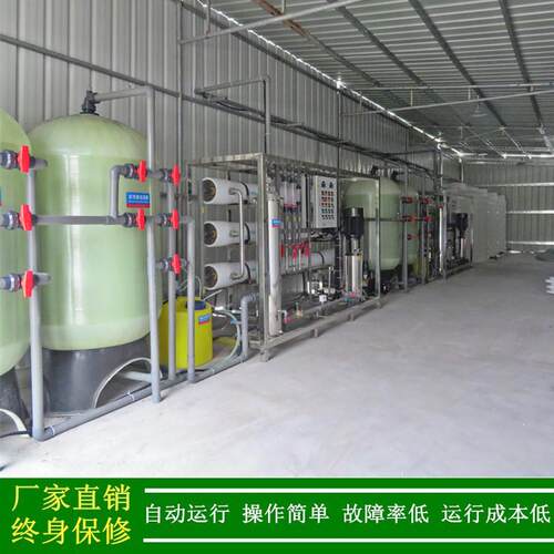 供应一级反渗透纯水系统5t一级ro反渗透设备去除水中金属离子绿健