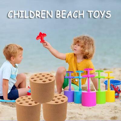 Kids Water Play Beach Toys Sandbox Mold Set Shovel Castle Bu