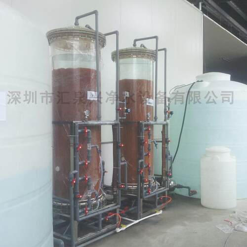 阴阳交换柱1T/H反渗透+混床设备手表镜头清洗用纯水有机柱