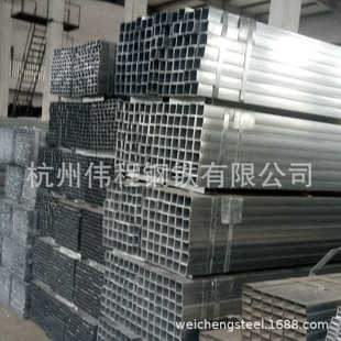 Q235幕墙空心管工程铁管方通管 杭州厂家镀锌方管厚壁矩形方钢管
