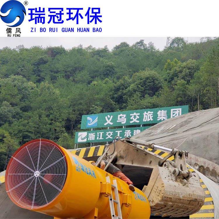 瑞冠55kw*2隧道风机低噪音大风量变频隧道通风机配套变频柜