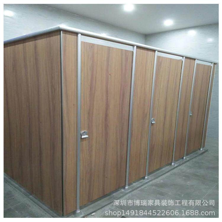 厕所隔断门板不锈钢公共卫生间洗手间隔断板PVC抗倍特试衣间隔板