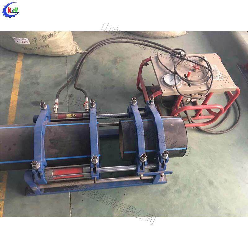 热塑性管材连接器 PE管PP管热熔对接焊机 两环四环电动PP管焊接机
