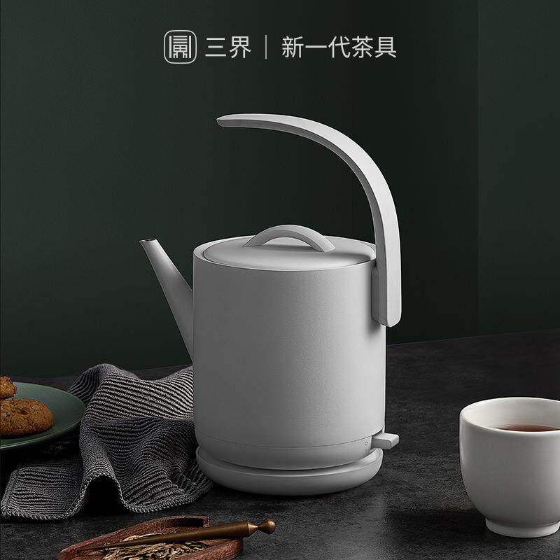 三界D1-Q电热水壶304不锈钢快速烧水壶家用小型自动断电泡茶炉