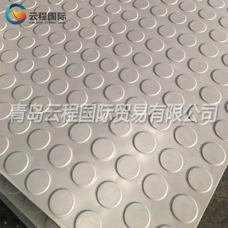 厂家直销 地铁天桥防滑垫 耐磨彩色橡胶垫 商场专用胶垫 青岛云程