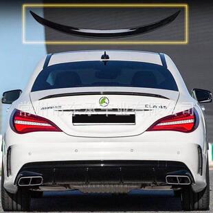 适用C117奔驰CLA尾翼CLA200CLA220CLA260免打孔AMG款 CLA45S 改装