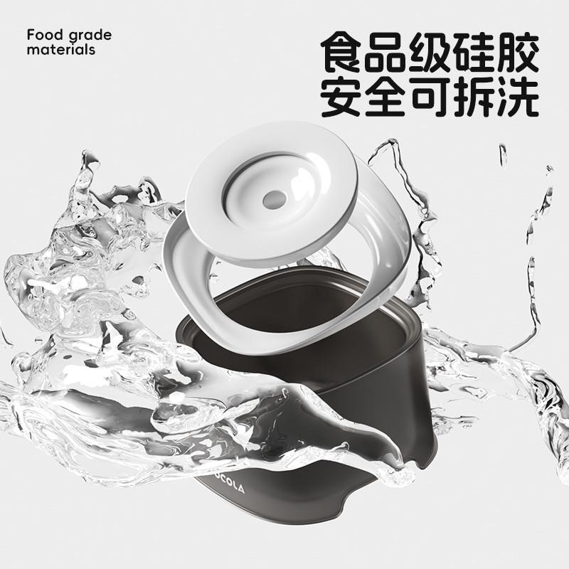 宠物悬浮喝水碗狗狗不湿嘴狗碗漂浮小狗饮水器大型犬宠物浮力水盆