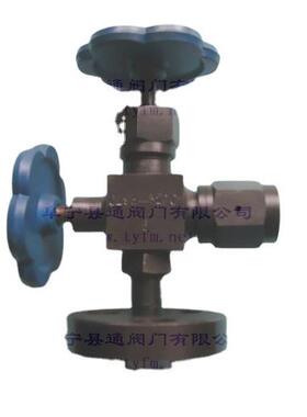压力计截止阀 J49H PN16~32MPa DN3、DN6