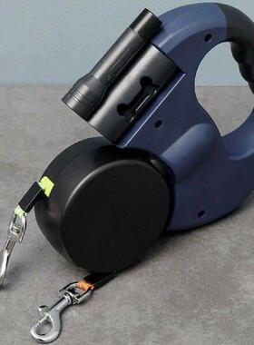 Double Headed Dog Leash Traction Rope 360 Degree Swivel
