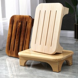 实木矮凳儿童板凳木凳床边搁脚凳沙发凳创意，现代家具北欧简约防滑