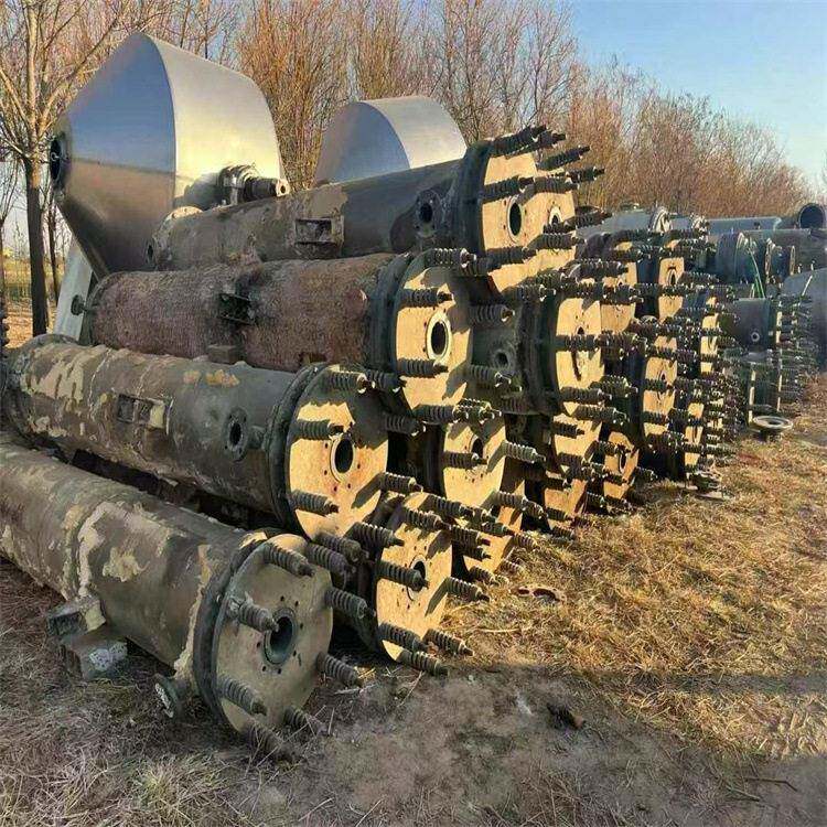 二手石墨冷凝器 10-200平方石墨热交换器 工业不锈钢列管冷凝器