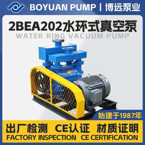2BE202水环式真空泵33hPa9.5-16m³轻工制药矿山工业真空设备现货