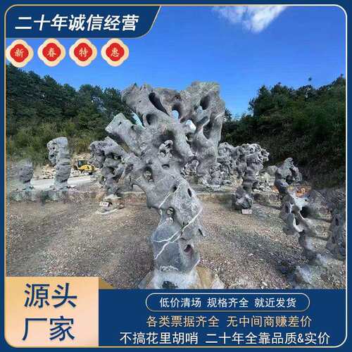 天然太湖石产地庭院假山造景石石艺奇石田园