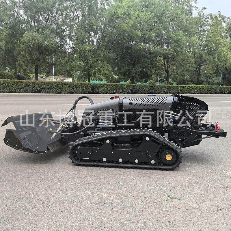 HHZH-40型隔离带开辟机器人自走遥控隔离带清障设备75马力割草机