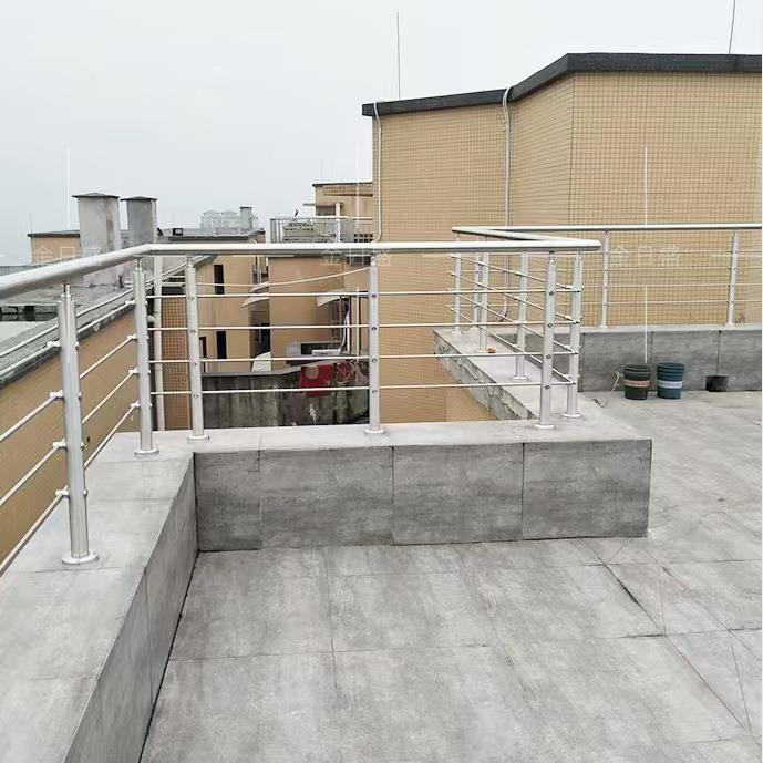 自房楼梯扶手别栏006圆管杆不锈钢护栏阳台建室内户外楼梯墅立柱图片