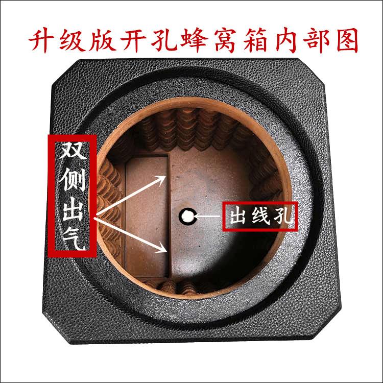 汽车音响空箱体开孔蜂窝箱迷宫密封箱无源12寸6.8.10寸家用低音炮